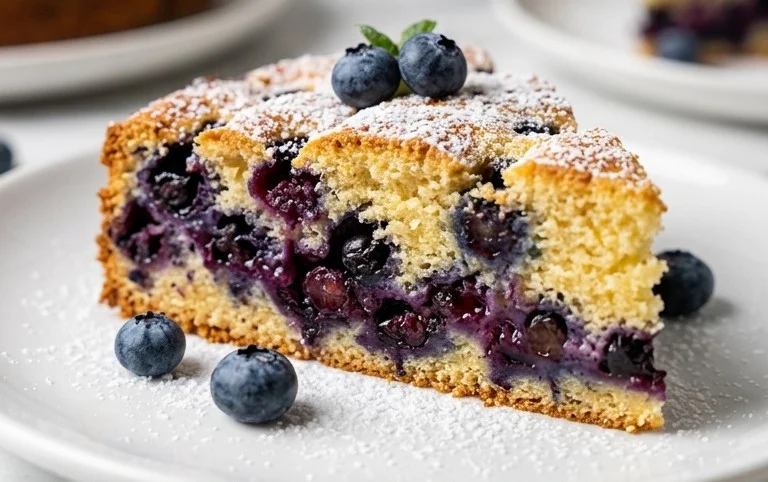 Blaubeerkuchen