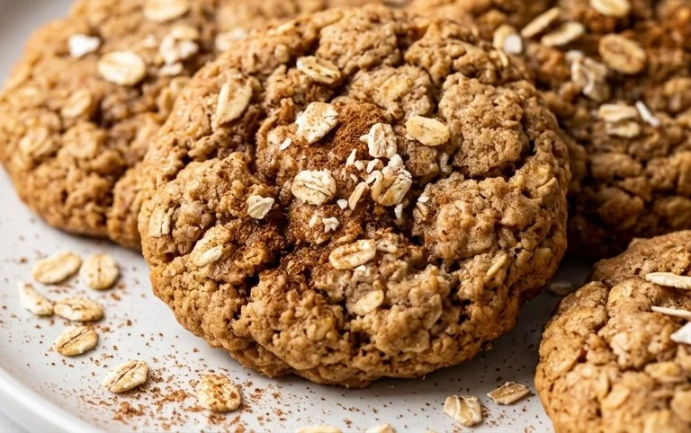 Apple Cinnamon Oatmeal Cookies