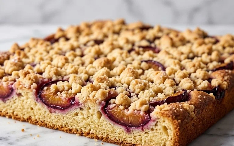 Pflaumenkuchen vom Blech: Saftig & knusprig | Herbsttraum