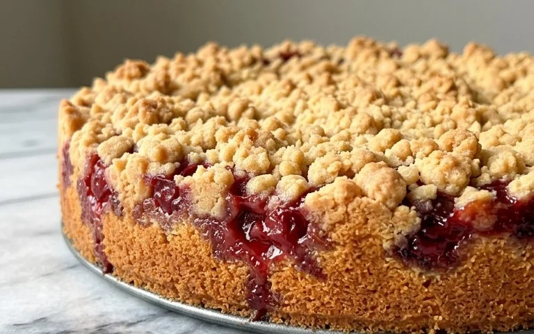 Kirsch Extract-Streusel-Kuchen: Himmlisch fruchtig & knusprig