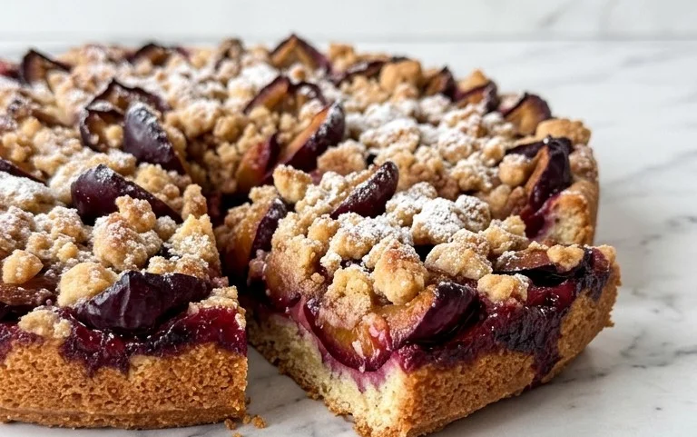 Zwetschgenkuchen mit Zimtstreusel: Saftig & Einfach