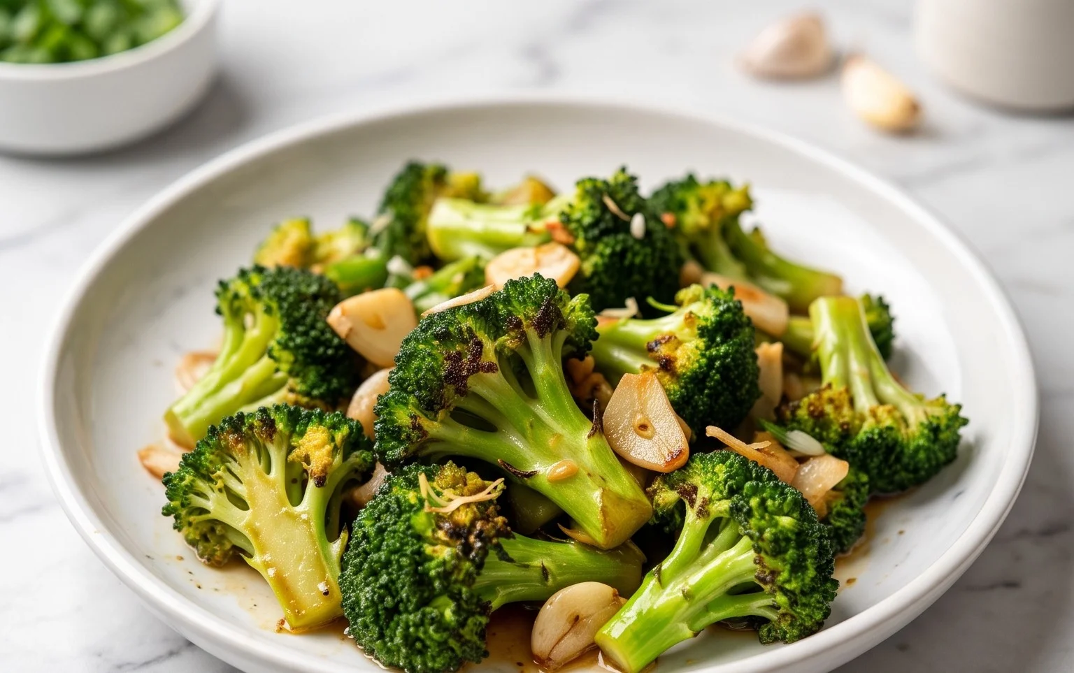 Knoblauch-Brokkoli-Pfanne: Schnell, Würzig & Gesund
