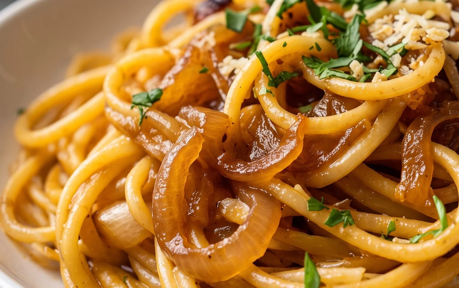 Schnelle Französische Zwiebel Pasta: Einfach & Cremig