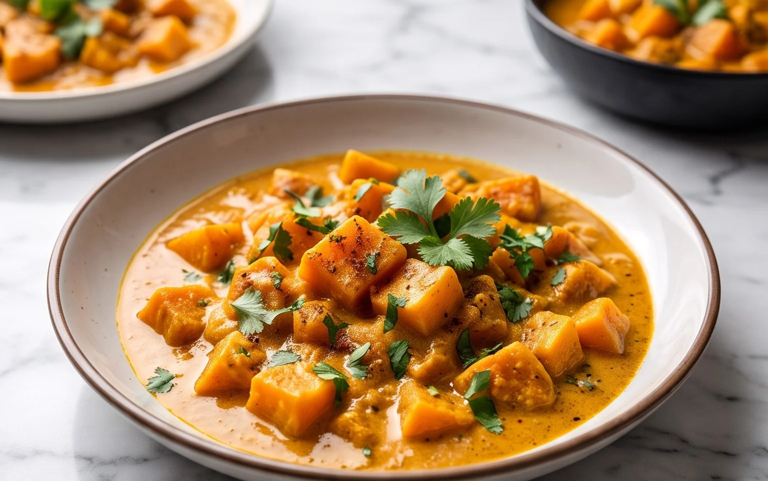 Herzhaftes Kürbis-Curry: Einfach, wärmend & lecker
